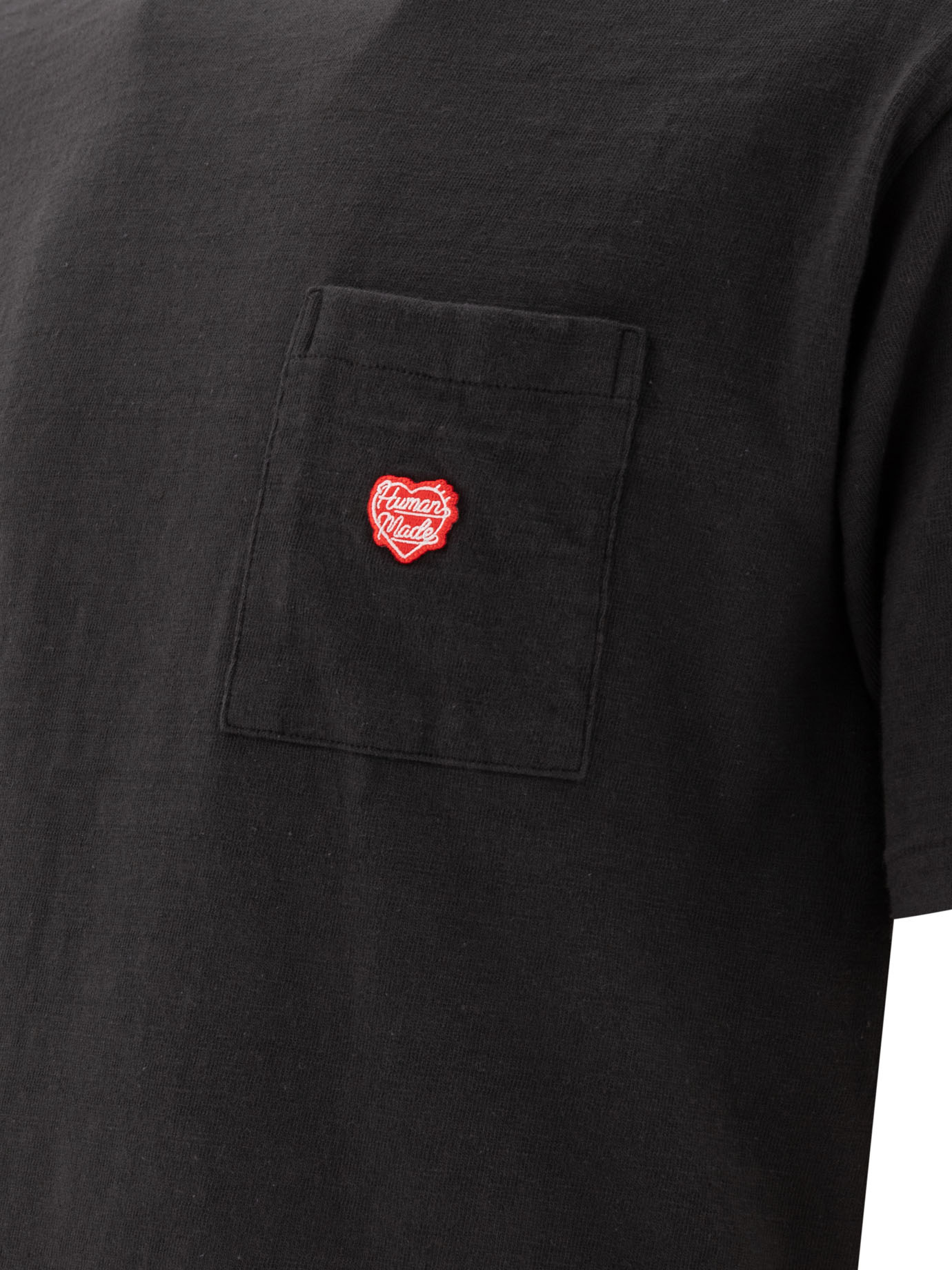 HUMAN MADE Black   Pocket t-shirt